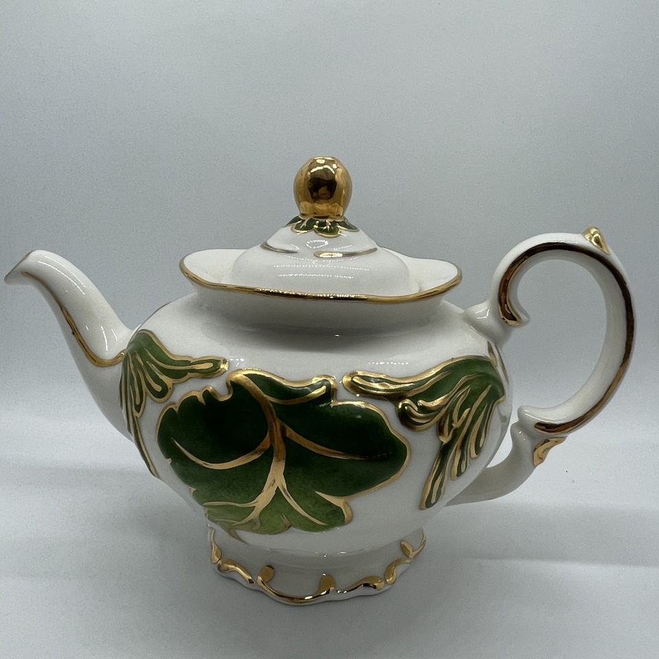 El Boyaması Çınar Demlik/Pot
