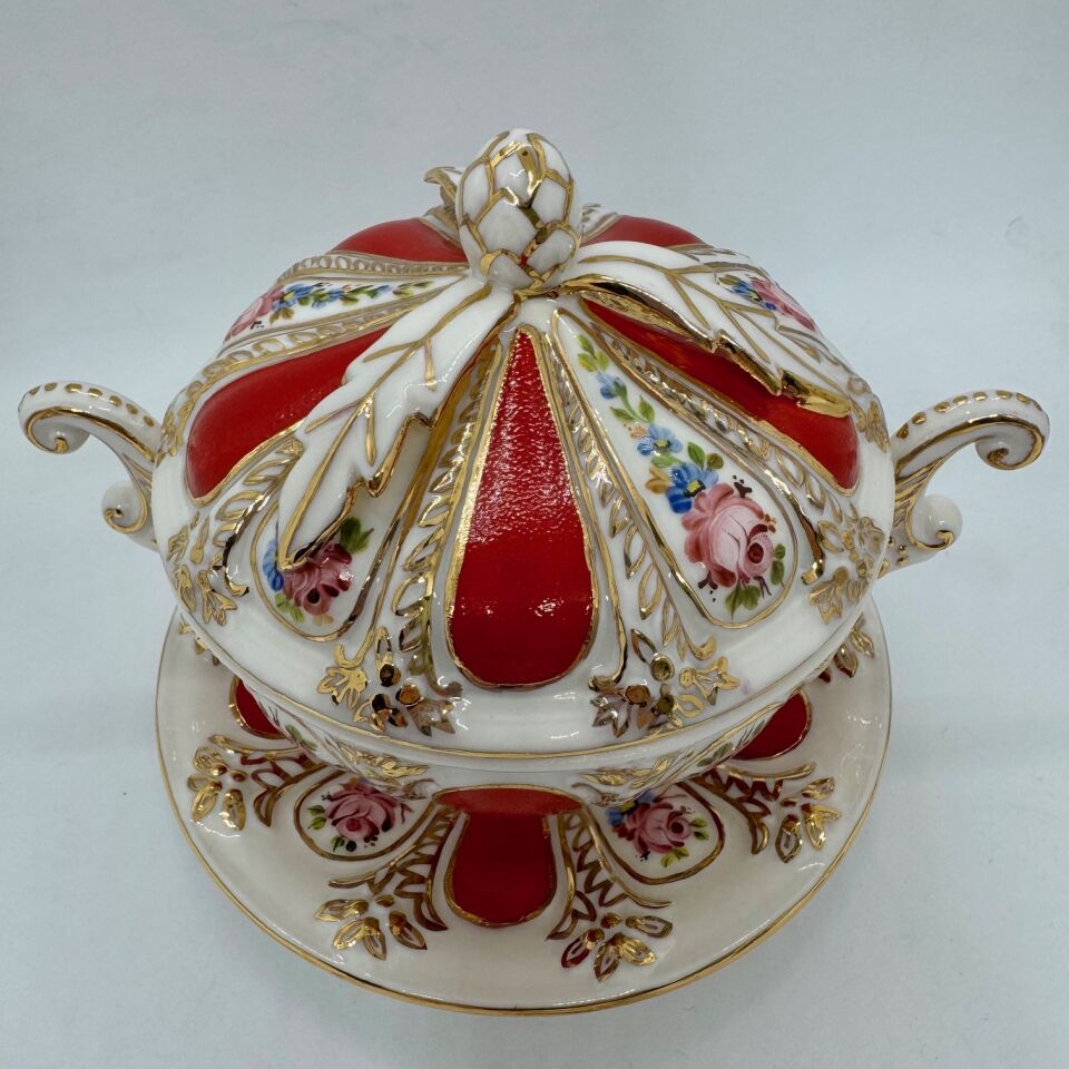 El Boyaması Kırmızı Sultan Şekerlik