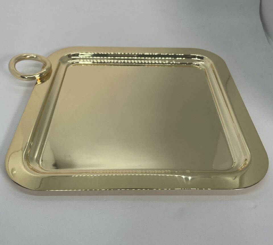 Halkalı Tepsi Gold