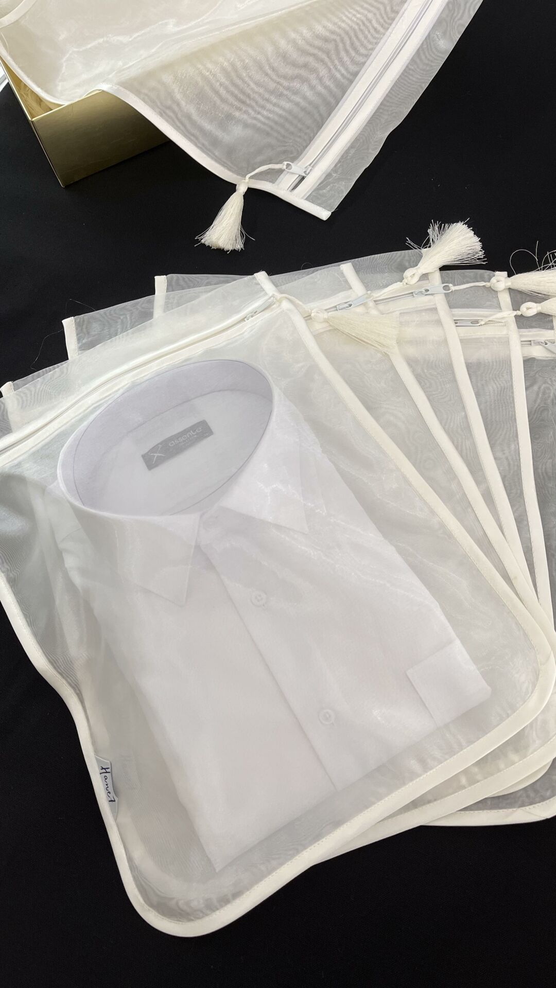 Fermuarlı Organze Kese